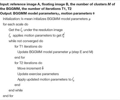 Medical Image Registration Algorithm Based on Bounded Generalized Gaussian Mixture Model